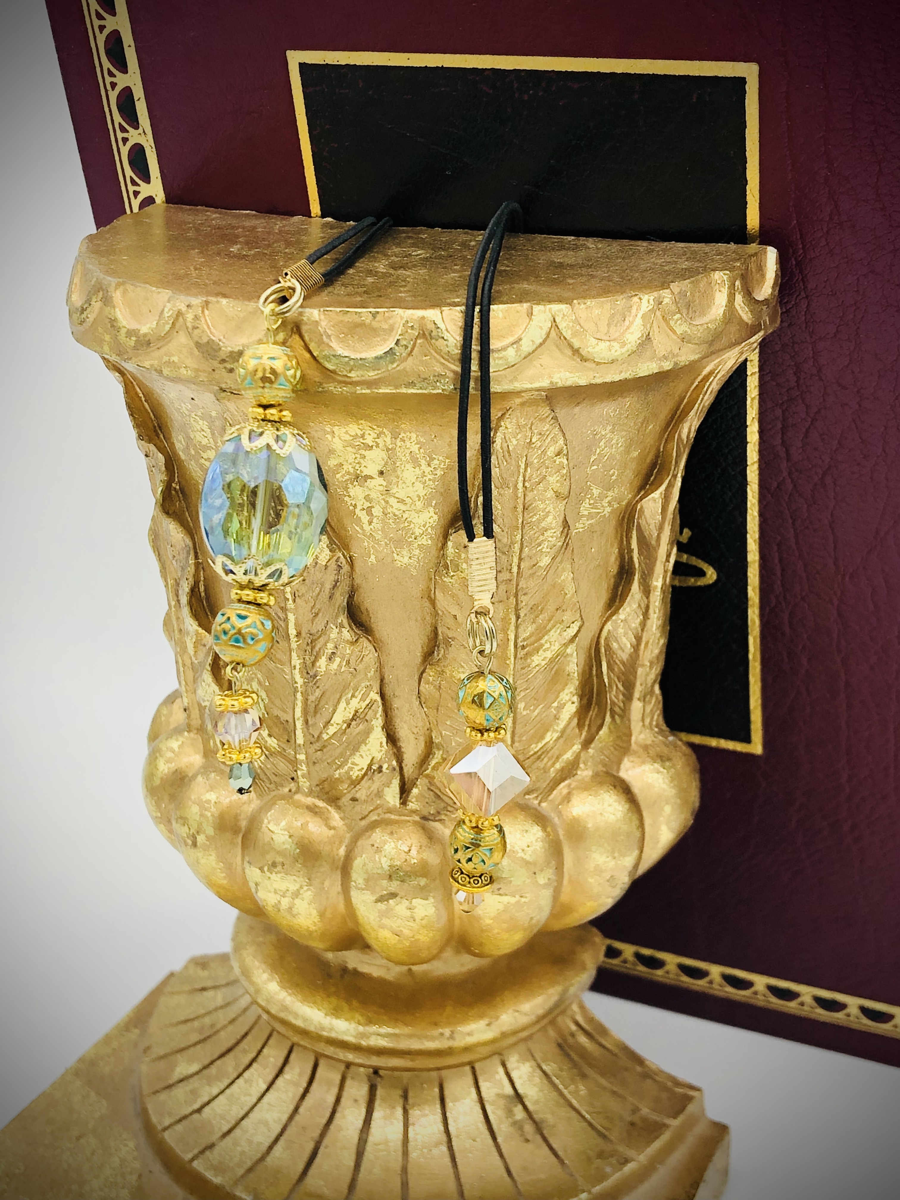 Gold and Teal Opulence